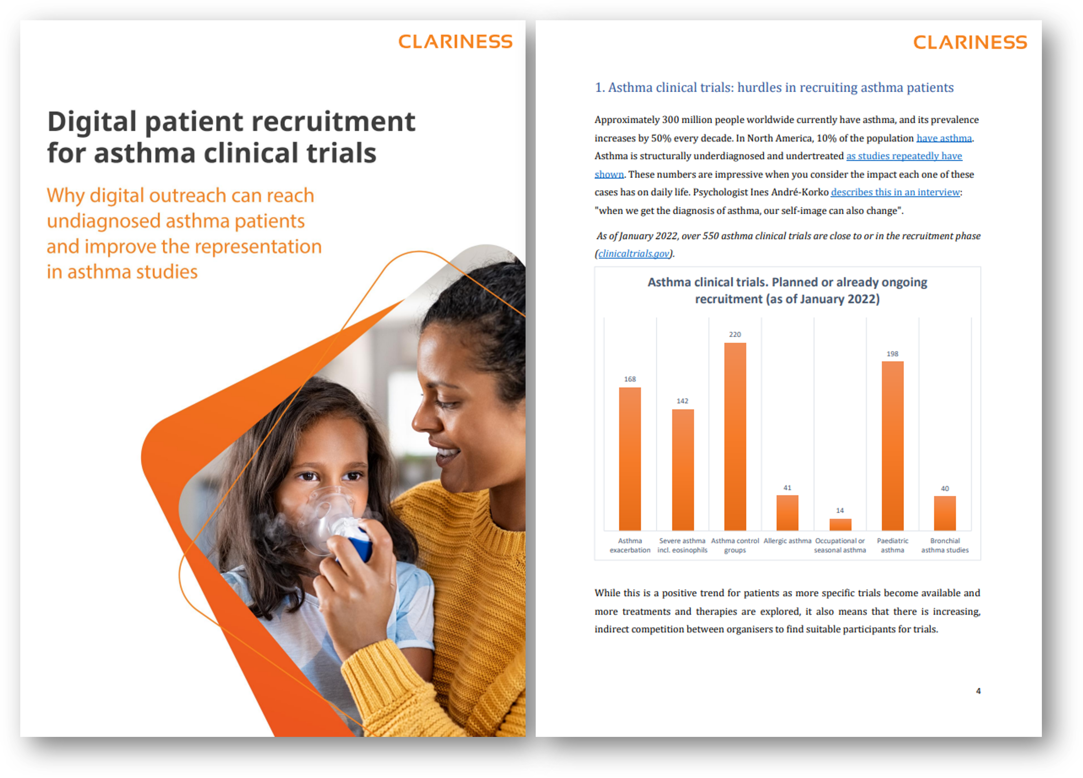 Whitepaper on asthma patient recruitment for clinical trials