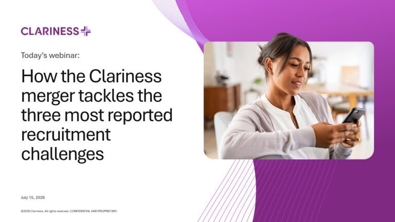 Clariness merger webinar