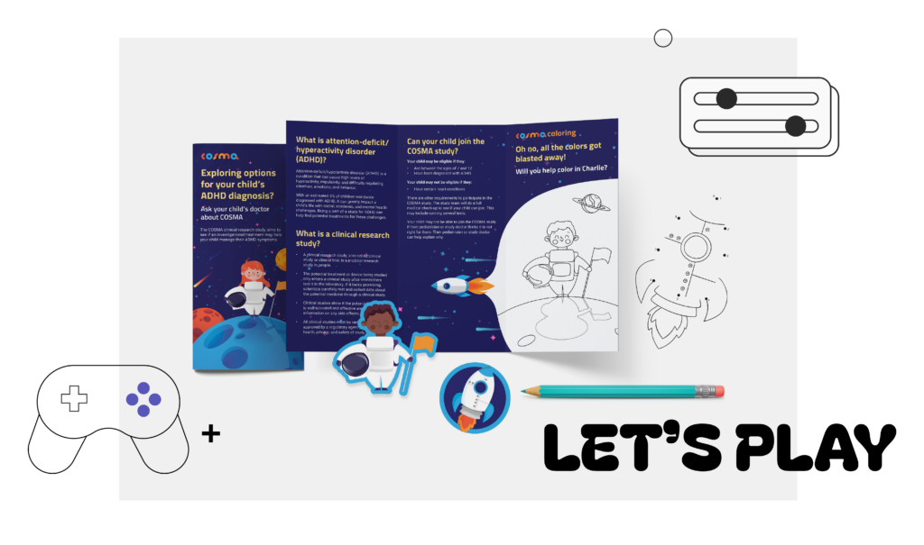 Clinical trial branding: creatives