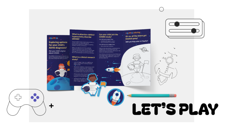 Clinical trial branding: creatives